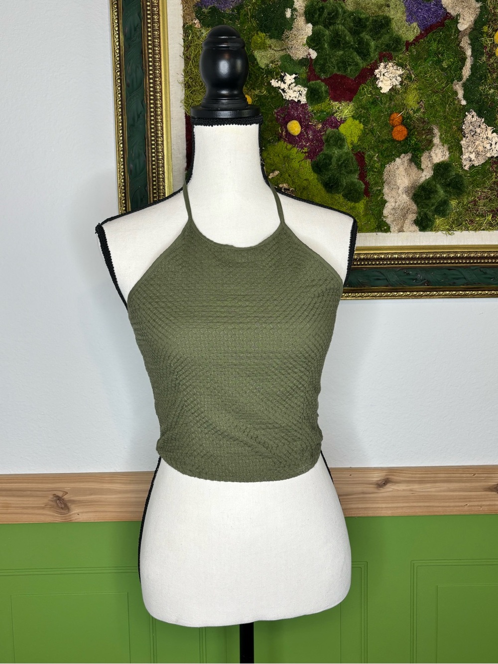 NWT Earthbound Halter Crop Top - Picture 3 of 8